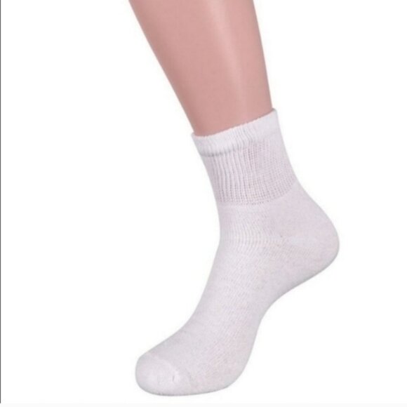NIB Diabetic Quarter High Socks (1 Pair) - Picture 2 of 2